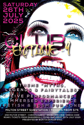 Club Erotique 9 - Sat 26th July - Early Bird