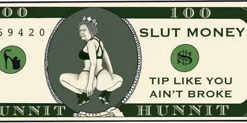 Sinners Cabaret Tipping Dollars
