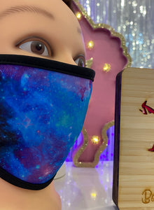 Galaxy Face Mask - Large Fit